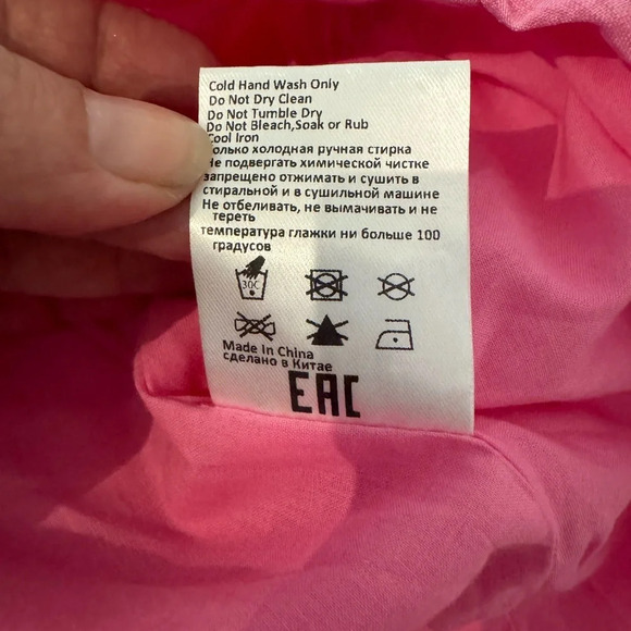 Atoir Perfect Places Cut Out Rouching Mini Dress Pink Party Cocktail NWT US 8 - Picture 10 of 11